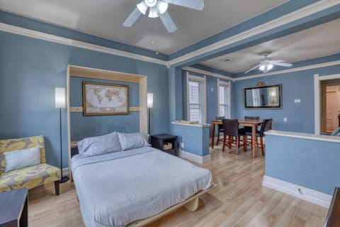 Bedroom 1 with Ceiling Fan