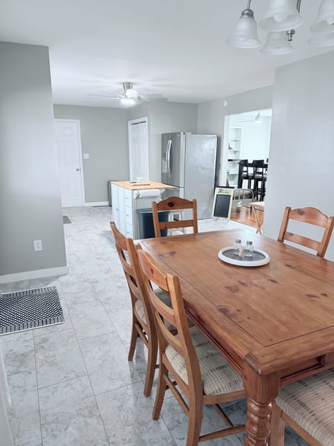 Large Kitchen and Dining Room