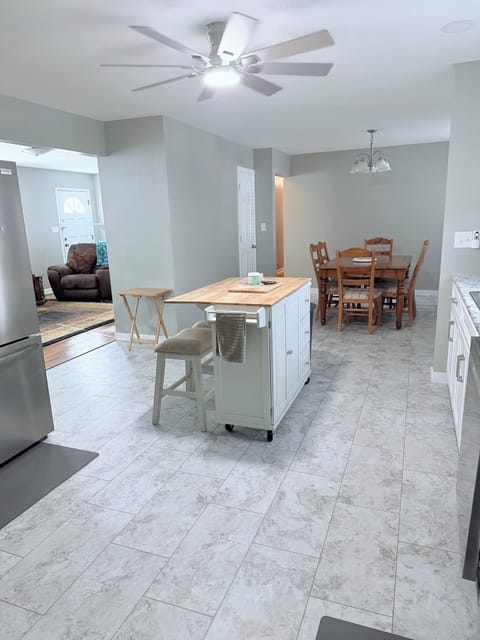Large open Kitchen and Dining Room