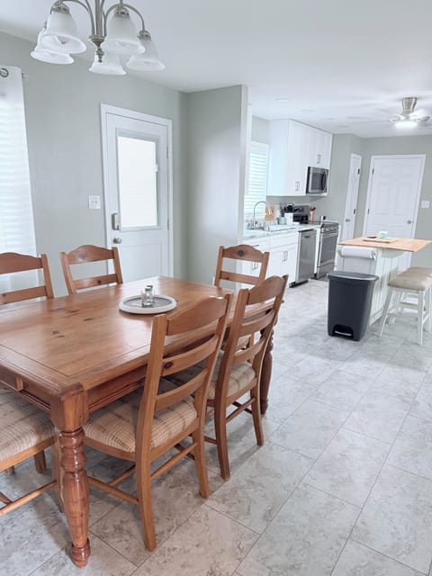 Large Kitchen and Dining Room