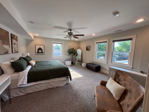 SPACIOUS master suite with beautiful natural light