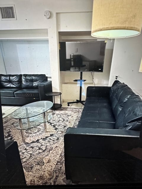 living room with coffee table - oriental rug