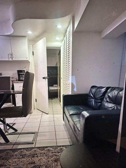 love seat with great view of the garden