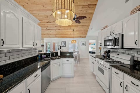 Step into our kitchen - plenty of space to prep, cook, and gather!