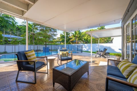 Patio anti slip tiling