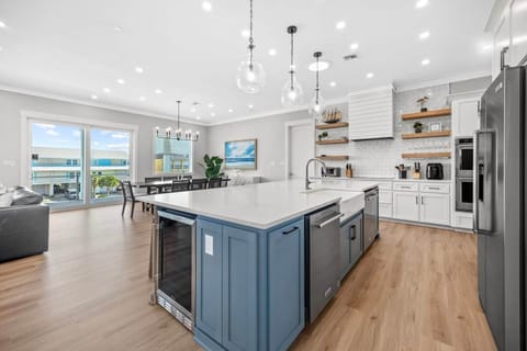 Designer Gourmet Kitchen with Convection Stove, Air Fryer, Toaster Oven & More