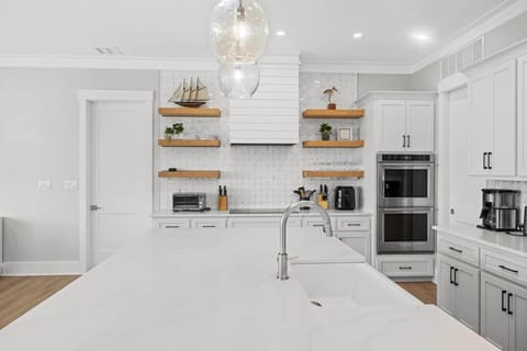 Designer Gourmet Kitchen with Convection Stove, Air Fryer, Toaster Oven & More