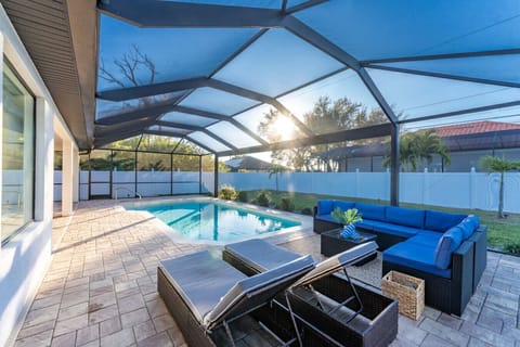 Sparkling pool that adds a resort style feel to your stay