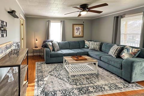 Mount Airy Vacation Rental | 2BR | 2BA | 1,192 Sq Ft | Step to Enter