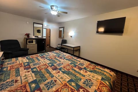 Bedroom. Interior and views may vary based on location and availability