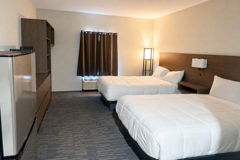 Relax after adventures in a calm, quiet sleeping space.