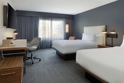 Settle into plush beds and stream favorites after adventures.