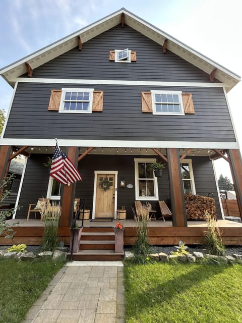 Charming front porch perfect for morning coffee and relaxation