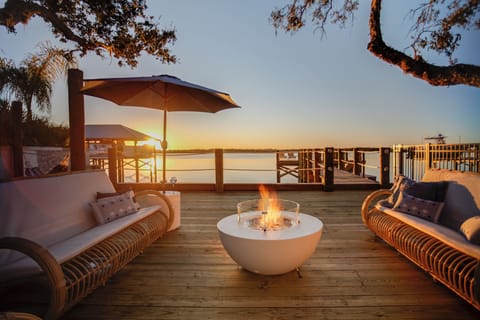 Perfect sunset views from your private deck