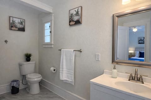 Comfortable bathroom designed for everyday use