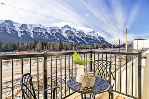 Stunning view of the mountains from the unit.