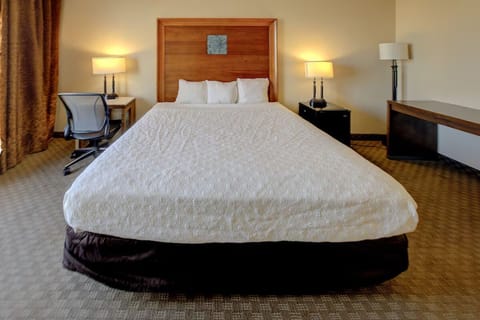 Bedroom. Interior and views may vary based on location and availability