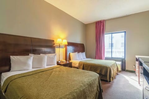 Wake up to daylight and lounge in two inviting beds