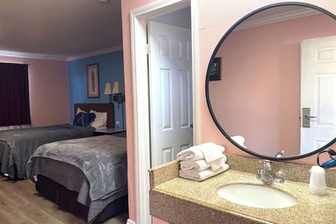 Bedroom. Interior and views may vary based on location and availability