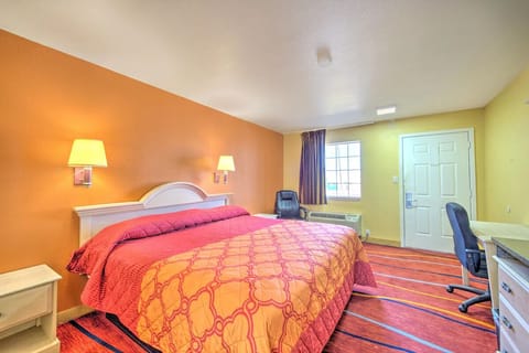 Bedroom. Interior and views may vary based on location and availability