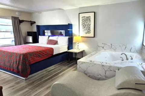 Bedroom. Interior and views may vary based on location and availability