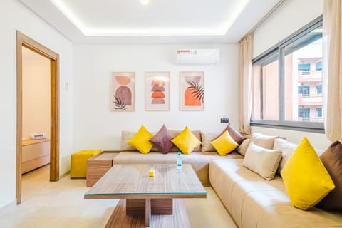 Modern living room for relaxing