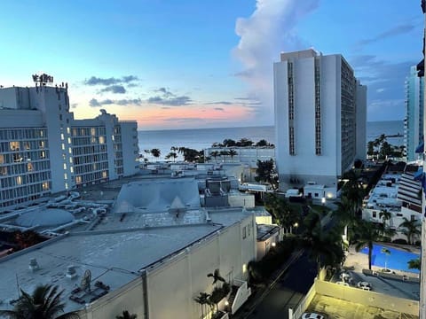 View from the balcony 