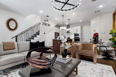 Stylish living room space