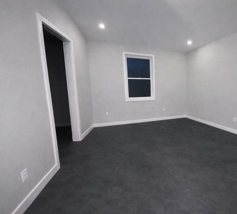 The bedrooms are almost ready for their King size beds!