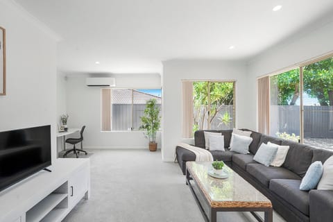 Bright and airy living area