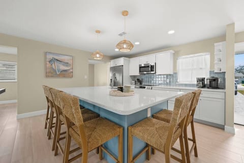 Brand New Kitchen with Huge Island Bar