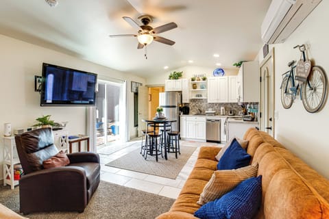 Studio | Interior | Central A/C & Heating | Free WiFi