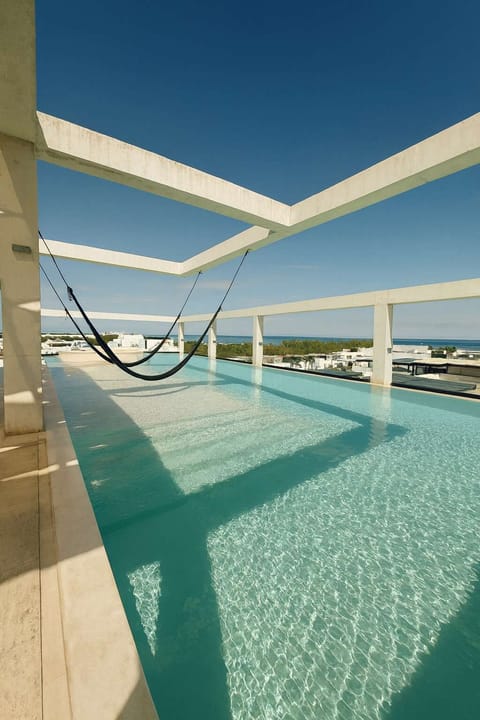 From our pool you can enjoy the sun and the best view