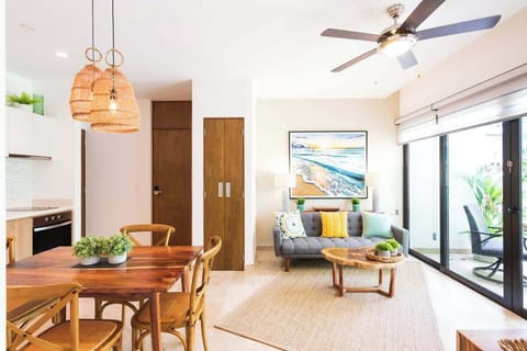 Living-room & dining area