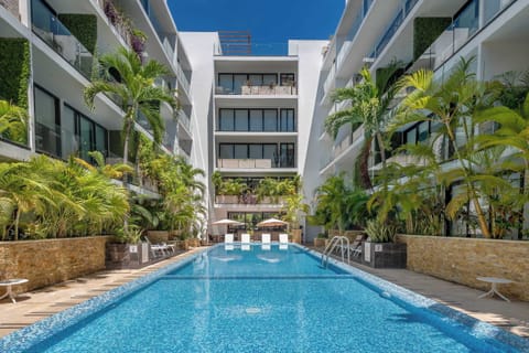 The main family pool