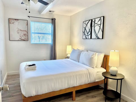 Queen bedroom — private room off the main living space.