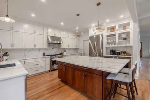 Fully equipped for any culinary adventure, from casual breakfasts to festive feasts.