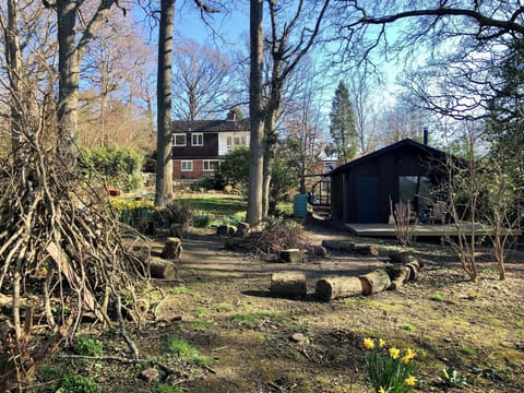 We have a huge garden with a fire-pit. Great for exploring and running around.