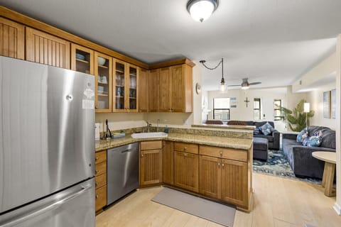 Open-concept kitchen perfect for cooking and gathering