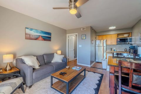 Kitchen and living room combo easy for preparing to relaxing!