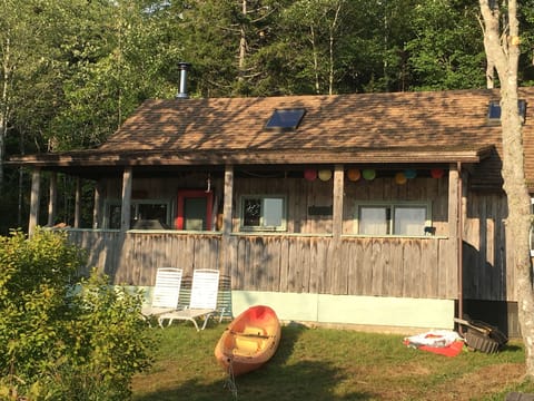 Front of camp facing water