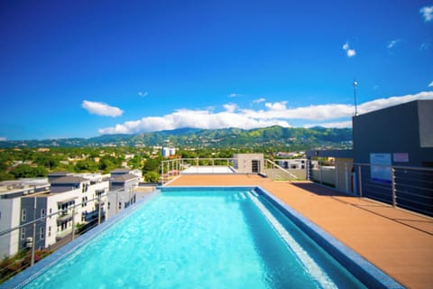 Rooftop pool