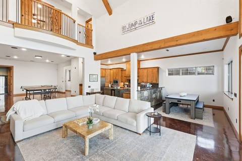 Open concept living/dining