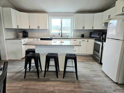 Cupboards are stocked will all the essentials