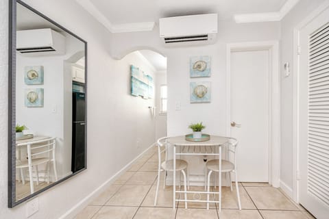 dining table for TWO and mirror