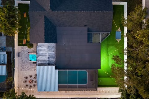 Take in the full view—spacious backyard, sparkling pool, and all the spots made for fun and relaxation. Your perfect getaway looks even better from above!