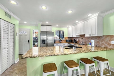 Bright & Breezy Kitchen and Breakfast Hub – Your Coastal Comfort Zone and gathering hub