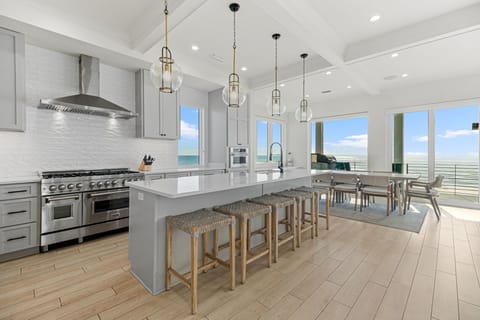 Third Floor- View of Kitchen and Island