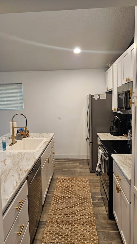 Keurig and drip coffee maker on the counter