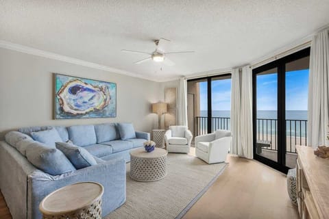 Gulf views from the living room